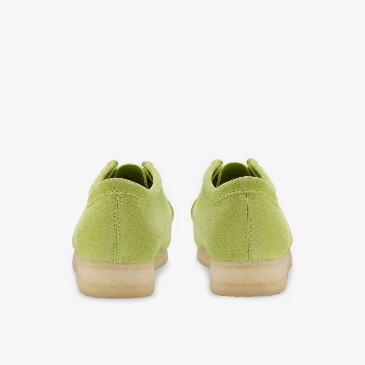 Clarks Women Wallabee Lime Suede
