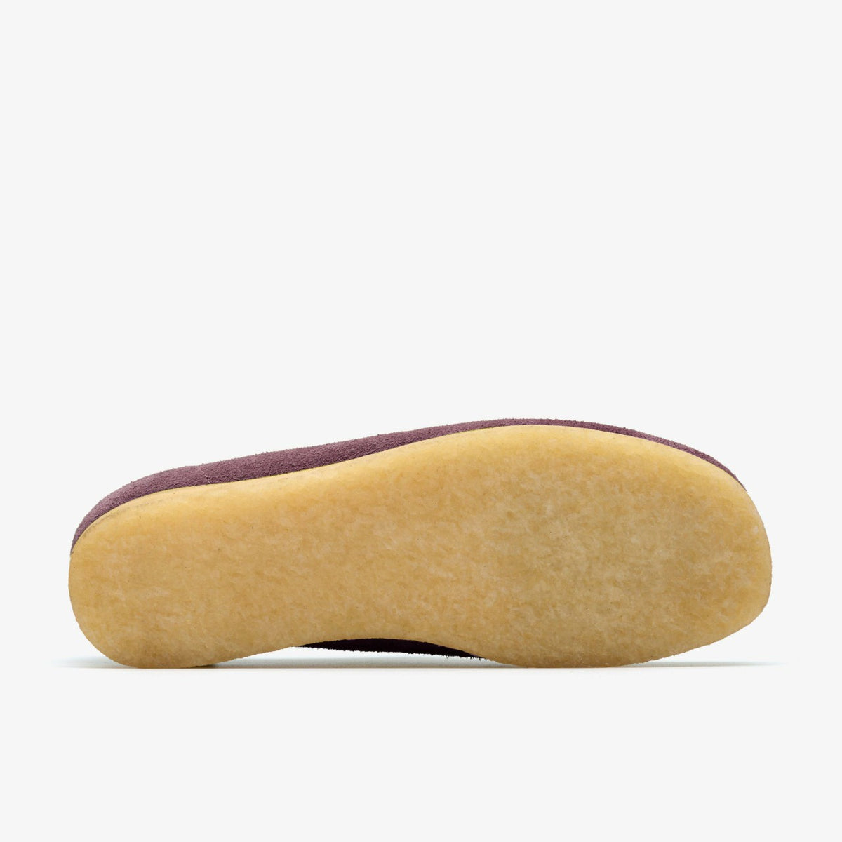 Clarks Women Wallabee Plum Suede
