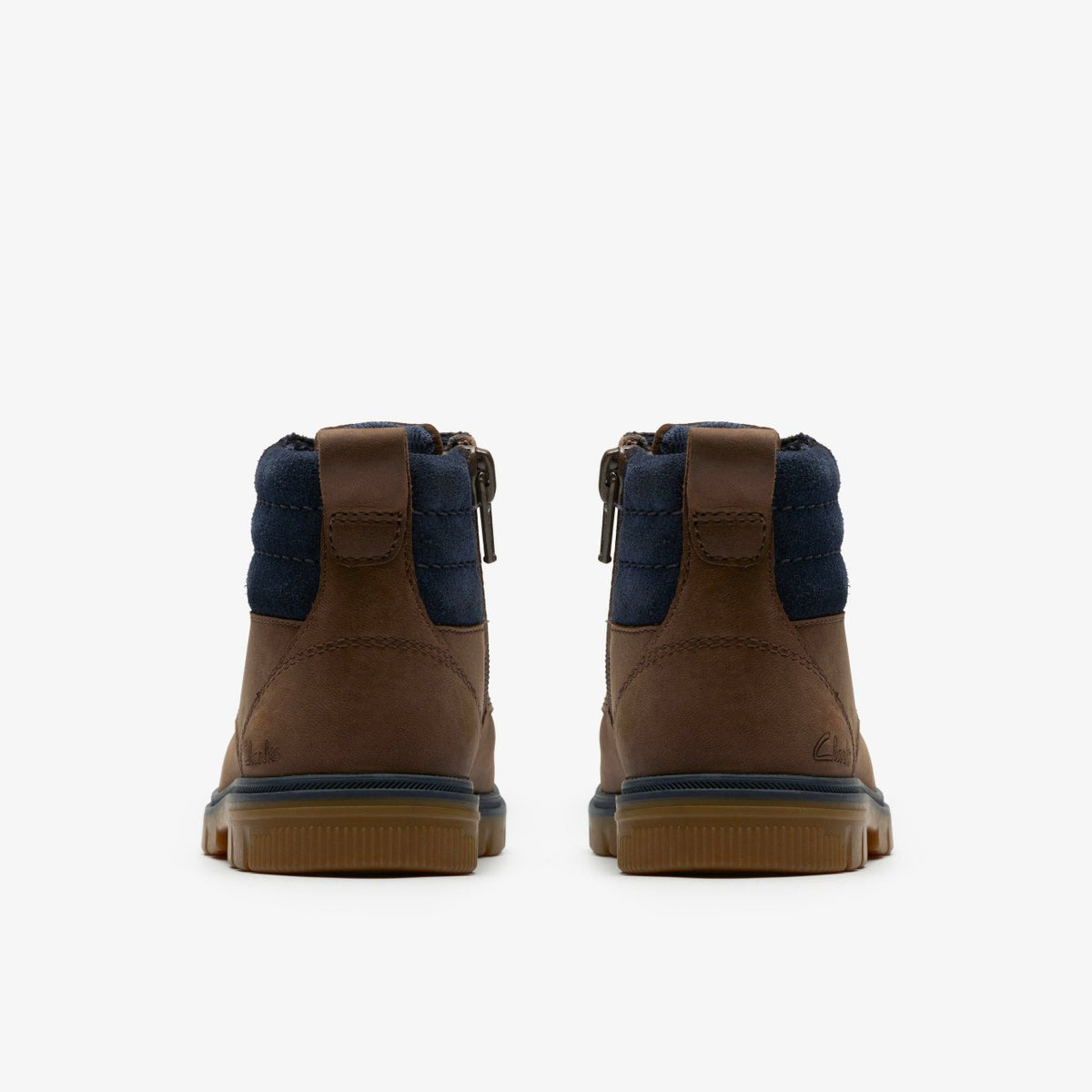 Clarks Kids Lorcam Trail Kid Dark Brown