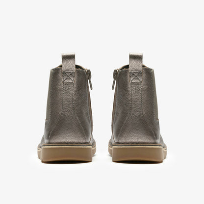 Clarks Kids Joyful Sky Kid Pewter
