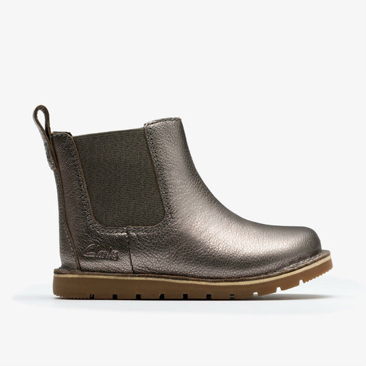 Clarks Babies|Kids Joyful Sky Toddler Pewter