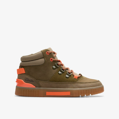 Clarks Kids Oslo Trail Kid Khaki