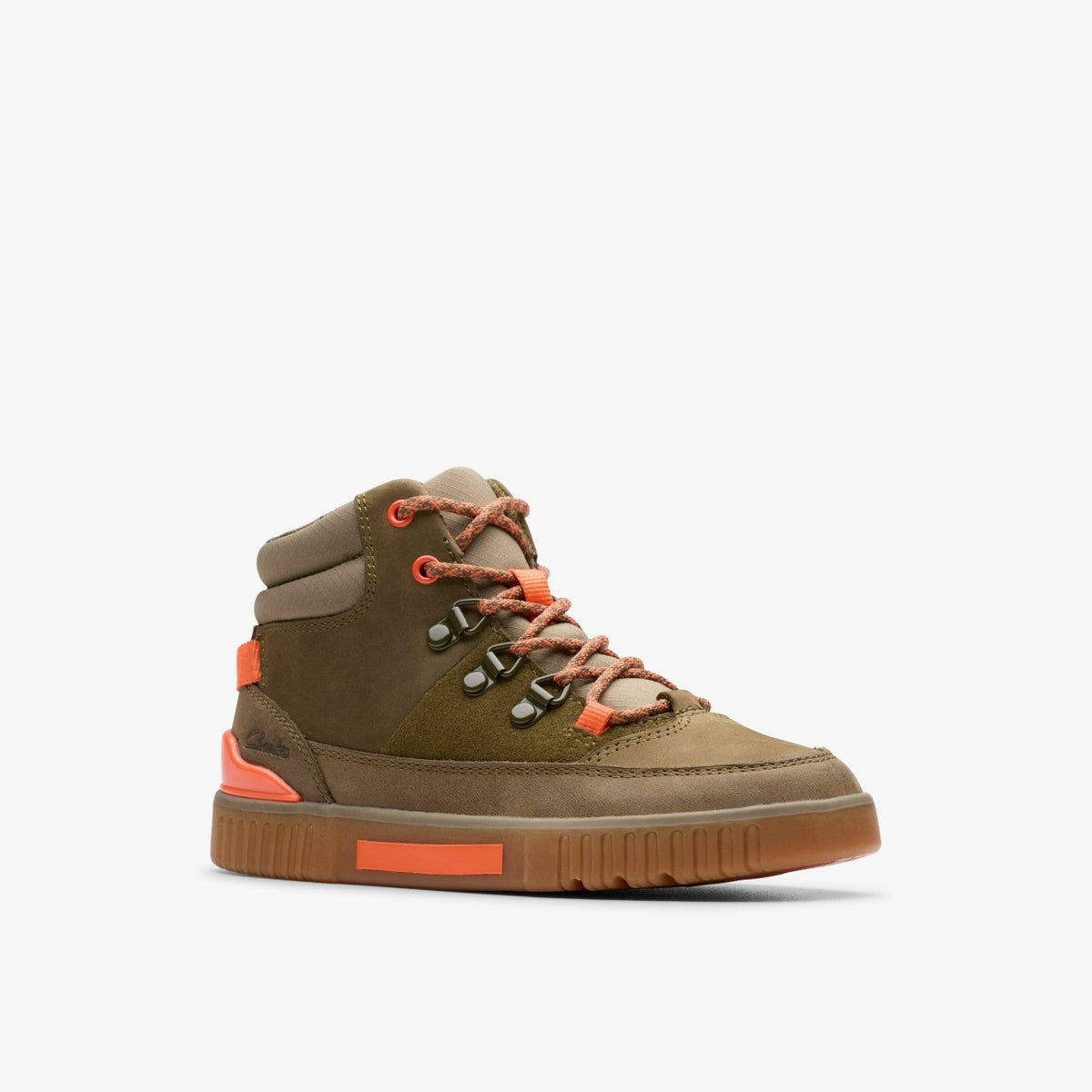 Clarks Kids Oslo Trail Kid Khaki