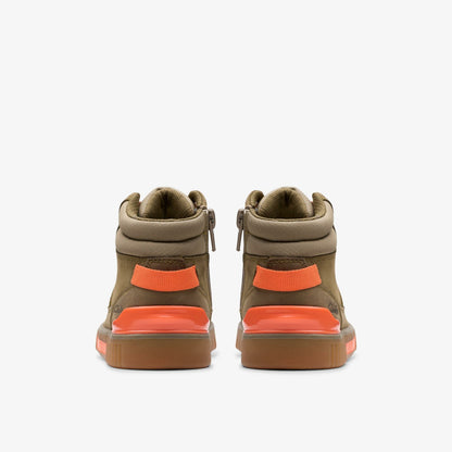 Clarks Kids Oslo Trail Kid Khaki