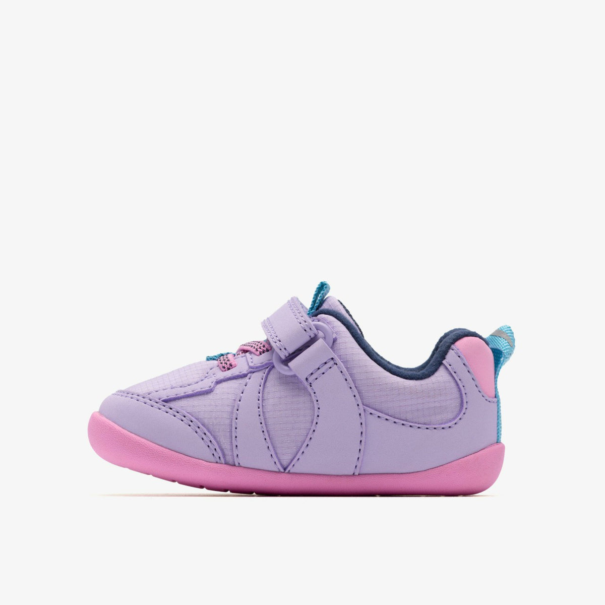 Clarks Kids Roamer Hero Toddler Lilac Combination