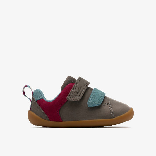 Clarks Kids Roamer Pop Toddler Grey