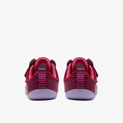 Clarks Kids Roamer Wish Toddler Berry