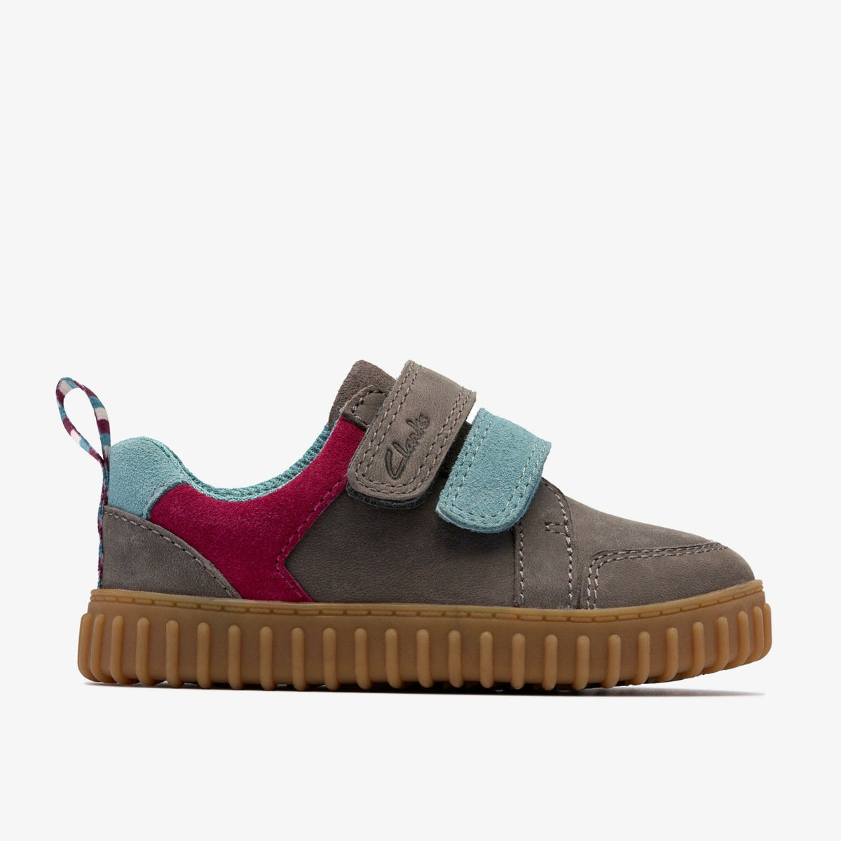 Clarks Kids Cove Pop Toddler Grey