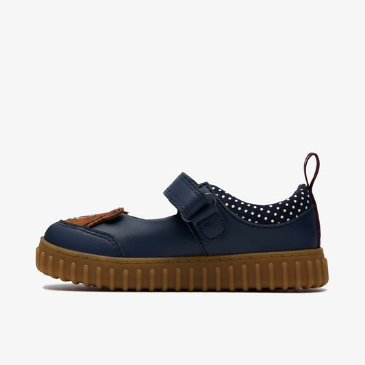 Clarks Kids Cove Beam Toddler Navy