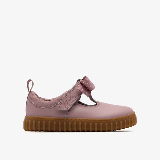 Clarks Kids Cove Bow Toddler Dusty Pink