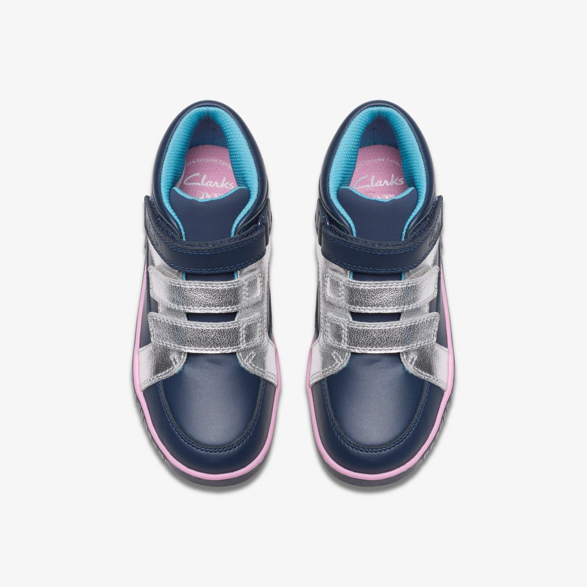 Clarks Kids Oslo Play Kid Navy