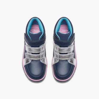 Clarks Kids Oslo Play Kid Navy