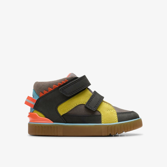 Clarks Kids Oslo Play Toddler Grey Combination