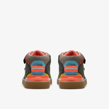 Clarks Kids Oslo Play Toddler Grey Combination