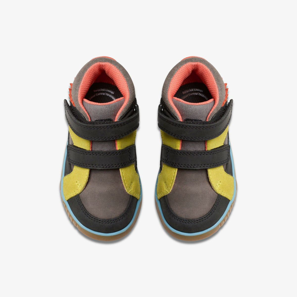 Clarks Kids Oslo Play Toddler Grey Combination