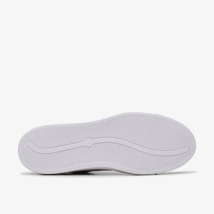 Clarks Women Makea Court White Leather