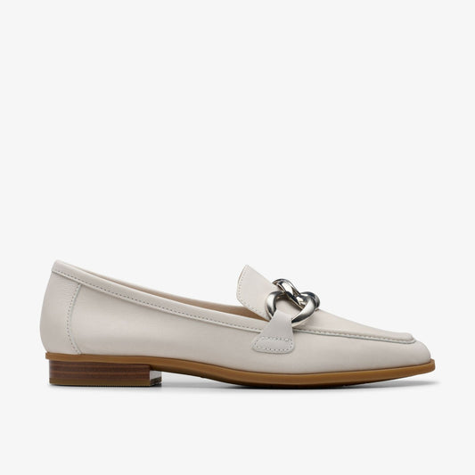 Clarks Women Sarafyna Iris Off White Leather