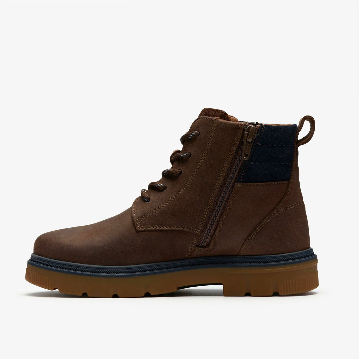 Clarks Kids Lorcam Trail Older Dark Brown
