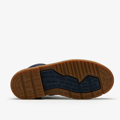 Clarks Kids Lorcam Trail Older Dark Brown