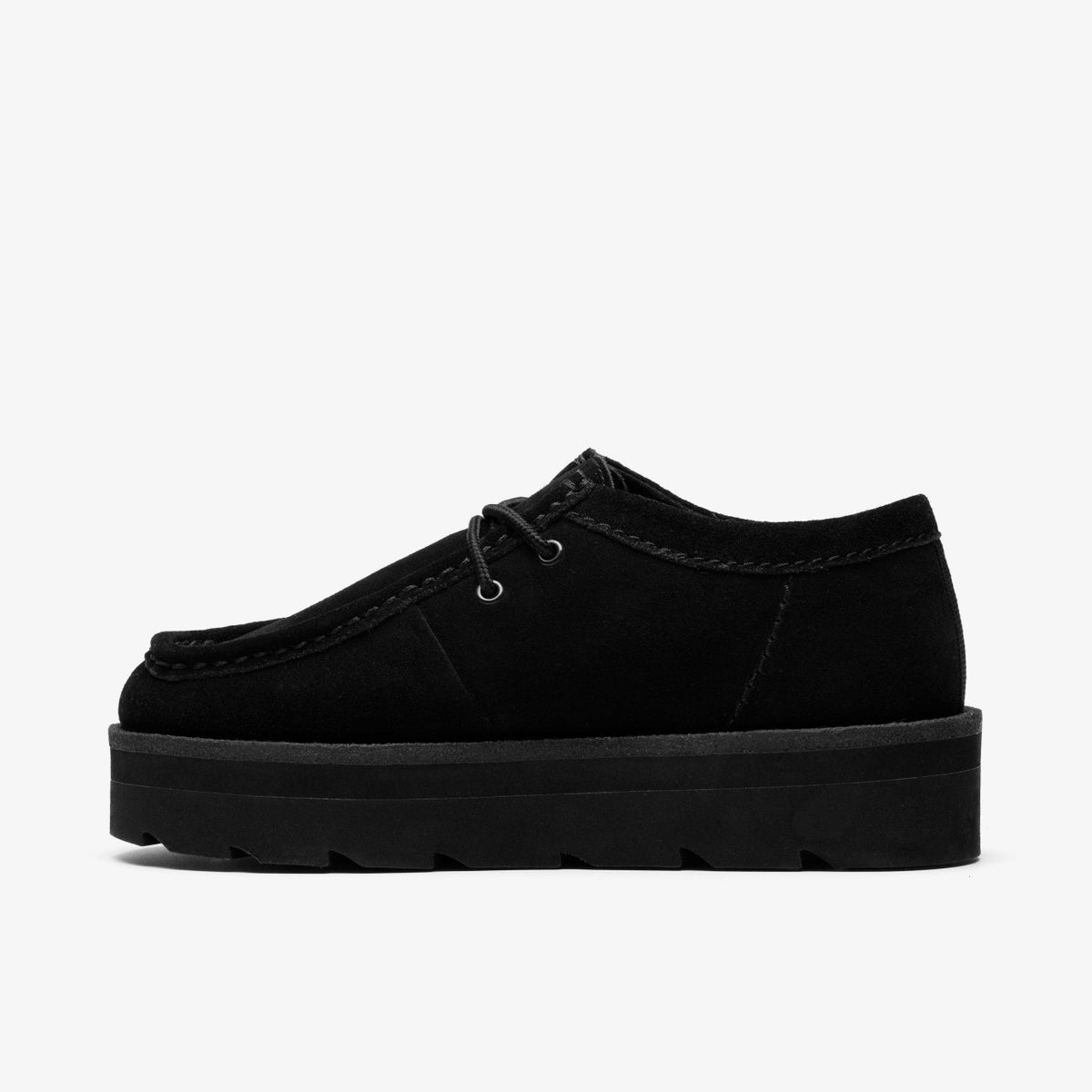Clarks Women Meare Walla Black Suede