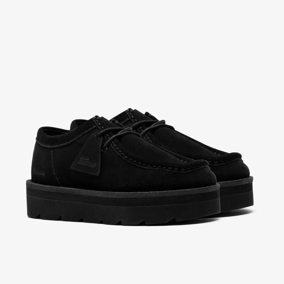 Clarks Women Meare Walla Black Suede