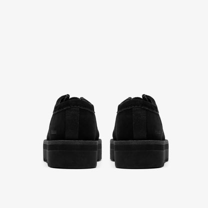Clarks Women Meare Walla Black Suede
