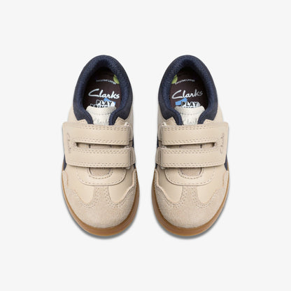Clarks Kids Disco Vibe Toddler Neutral