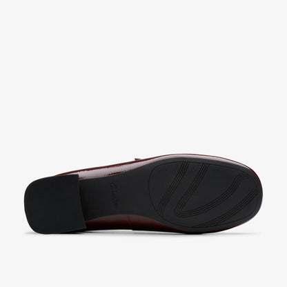 Clarks Women Daiss 30 Shine Burgundy Patent