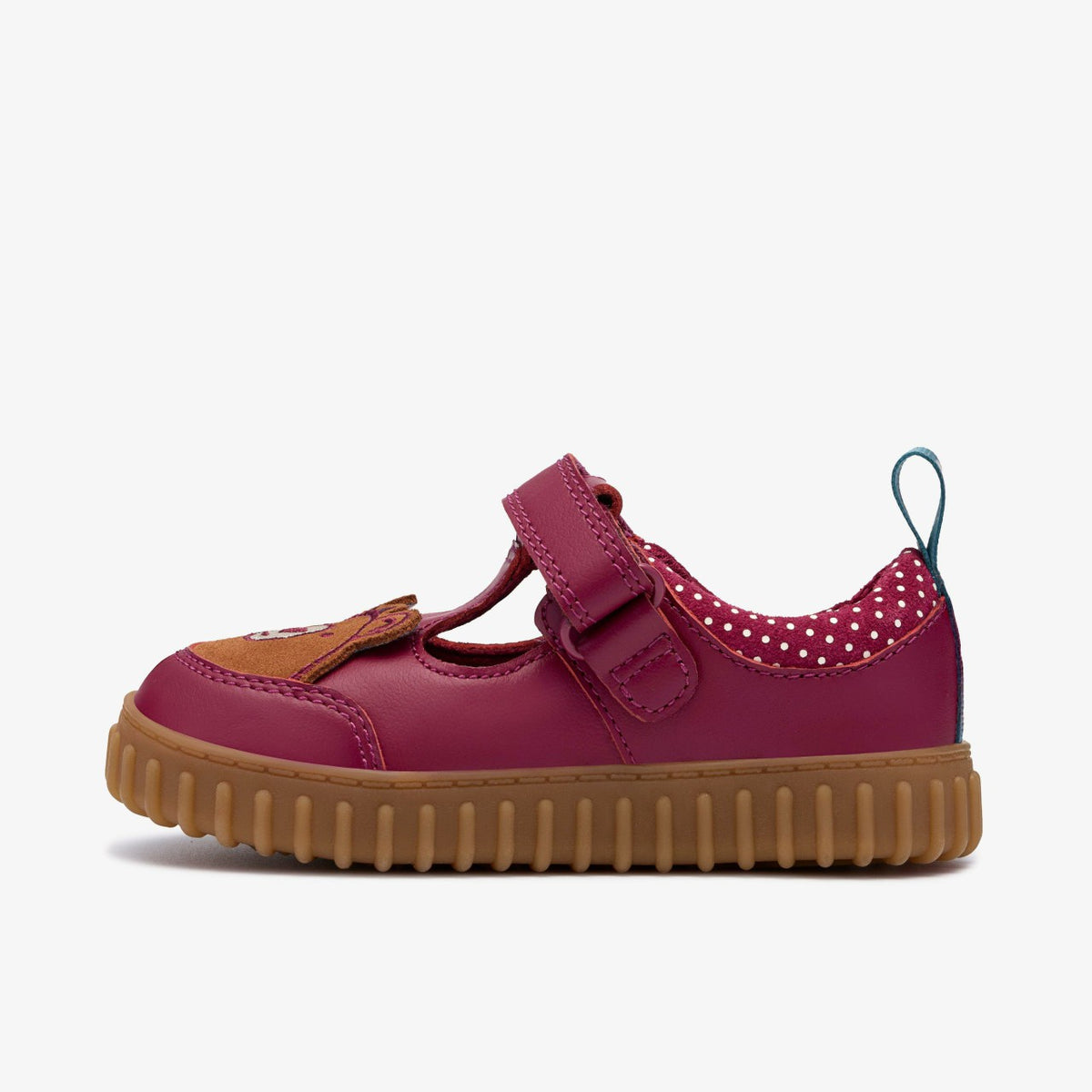 Clarks Kids Cove Glow Toddler Berry