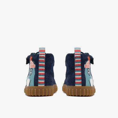 Clarks Kids Cove Kind Toddler Navy