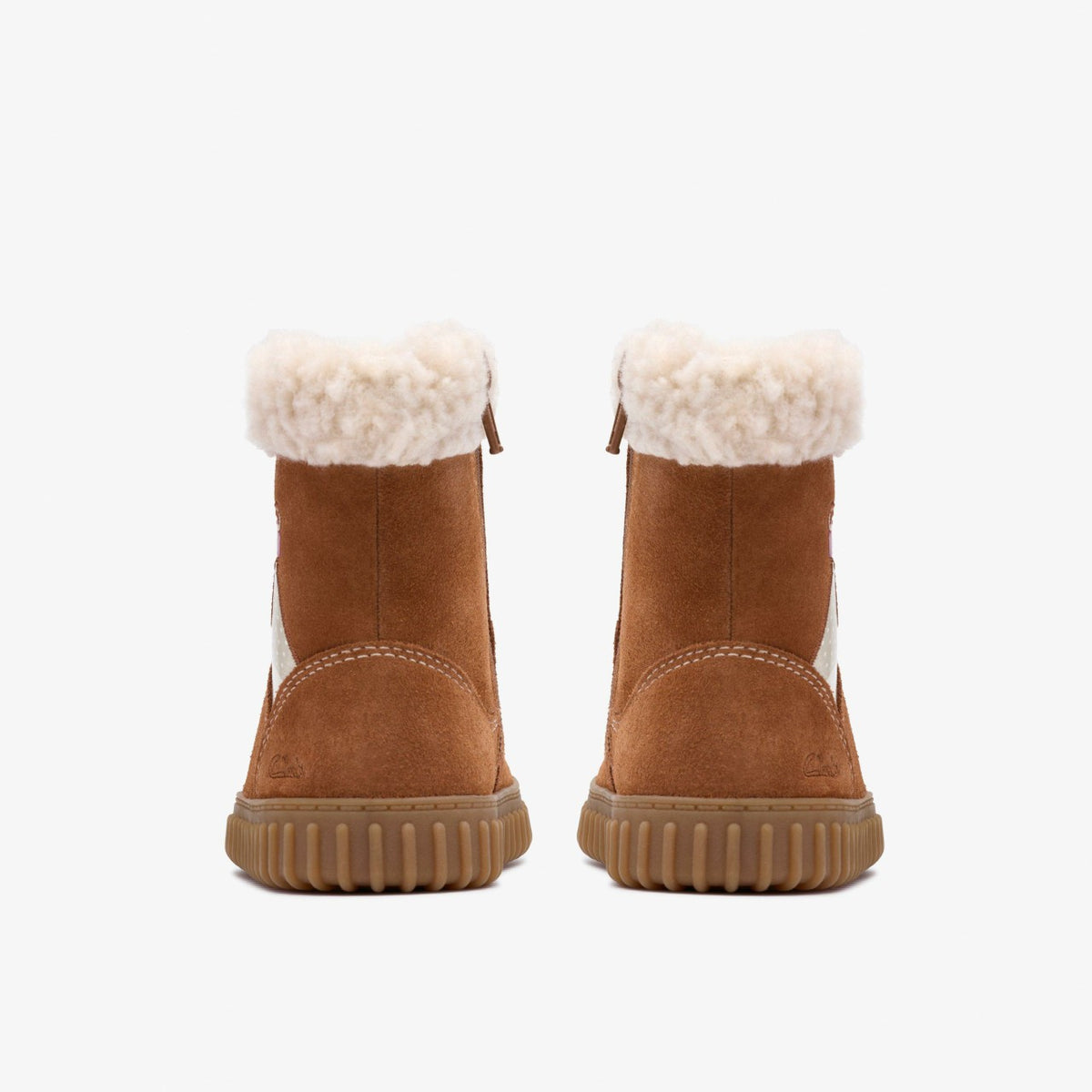 Clarks Kids Cove Warm Toddler Tan