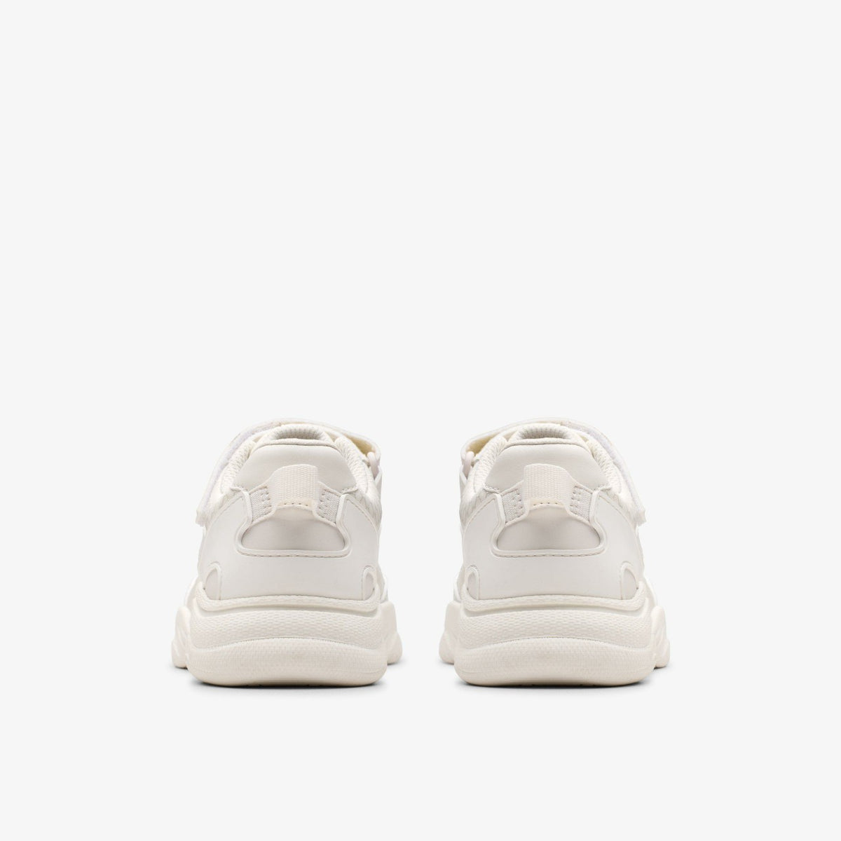 Clarks Kids Feather Pace Kid White