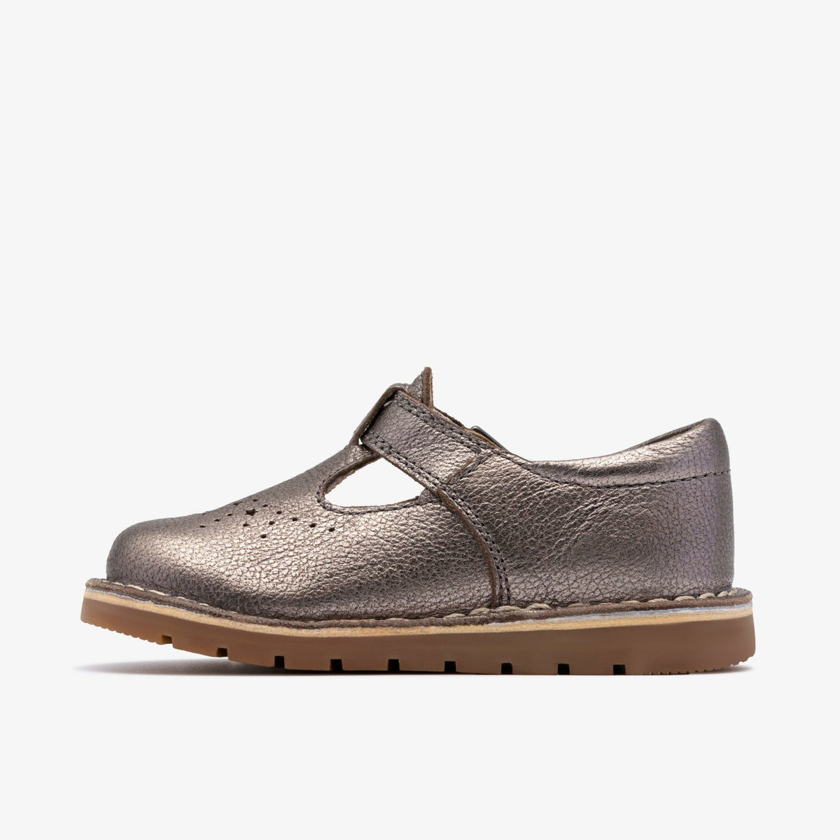 Clarks Kids Joyful Skip Toddler Pewter