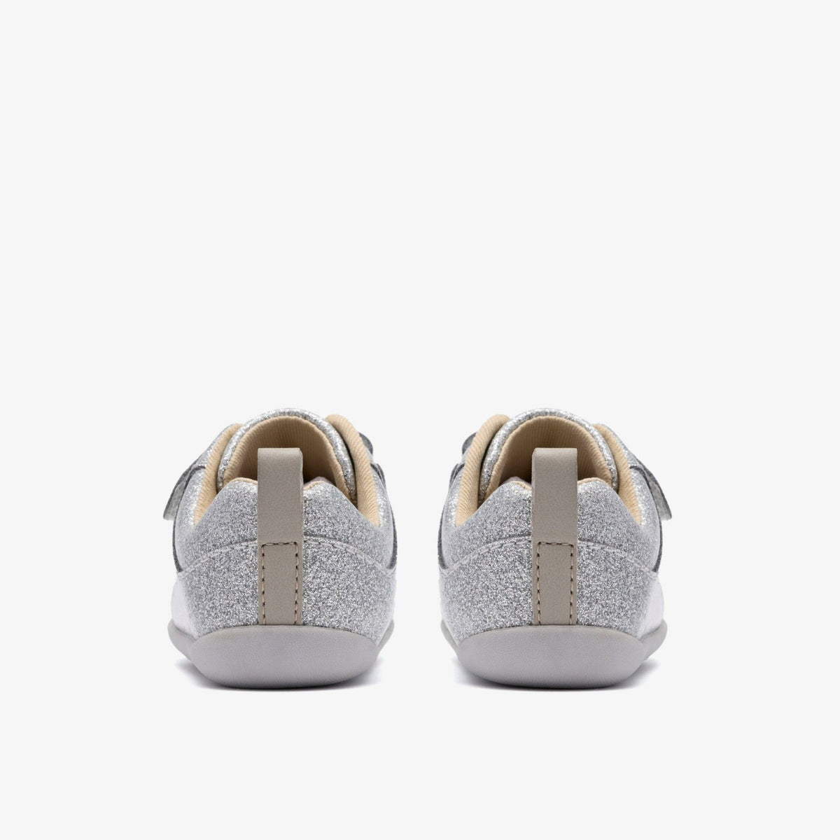Clarks Kids Roamer Craft Toddler Silver Patent