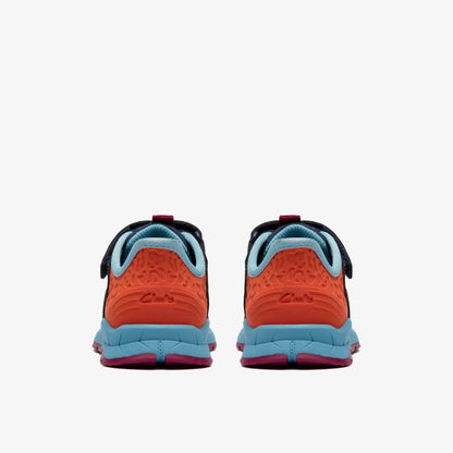 Clarks Kids Selva Lane Toddler Navy Combination