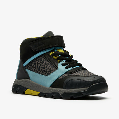 Clarks Kids Steggy 2 Tri Kid Grey Combination