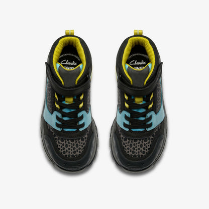 Clarks Kids Steggy 2 Tri Kid Grey Combination