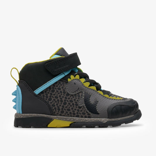 Clarks Kids Steggy 2 Tri Toddler Grey Combination