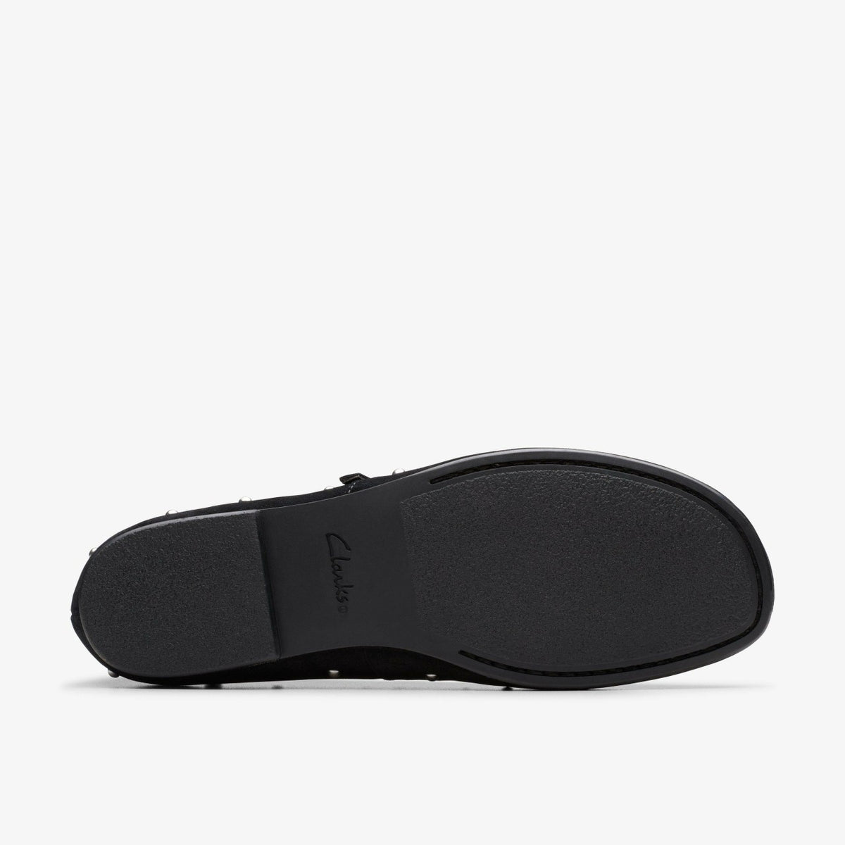 Clarks Women Livia Stud Black Suede