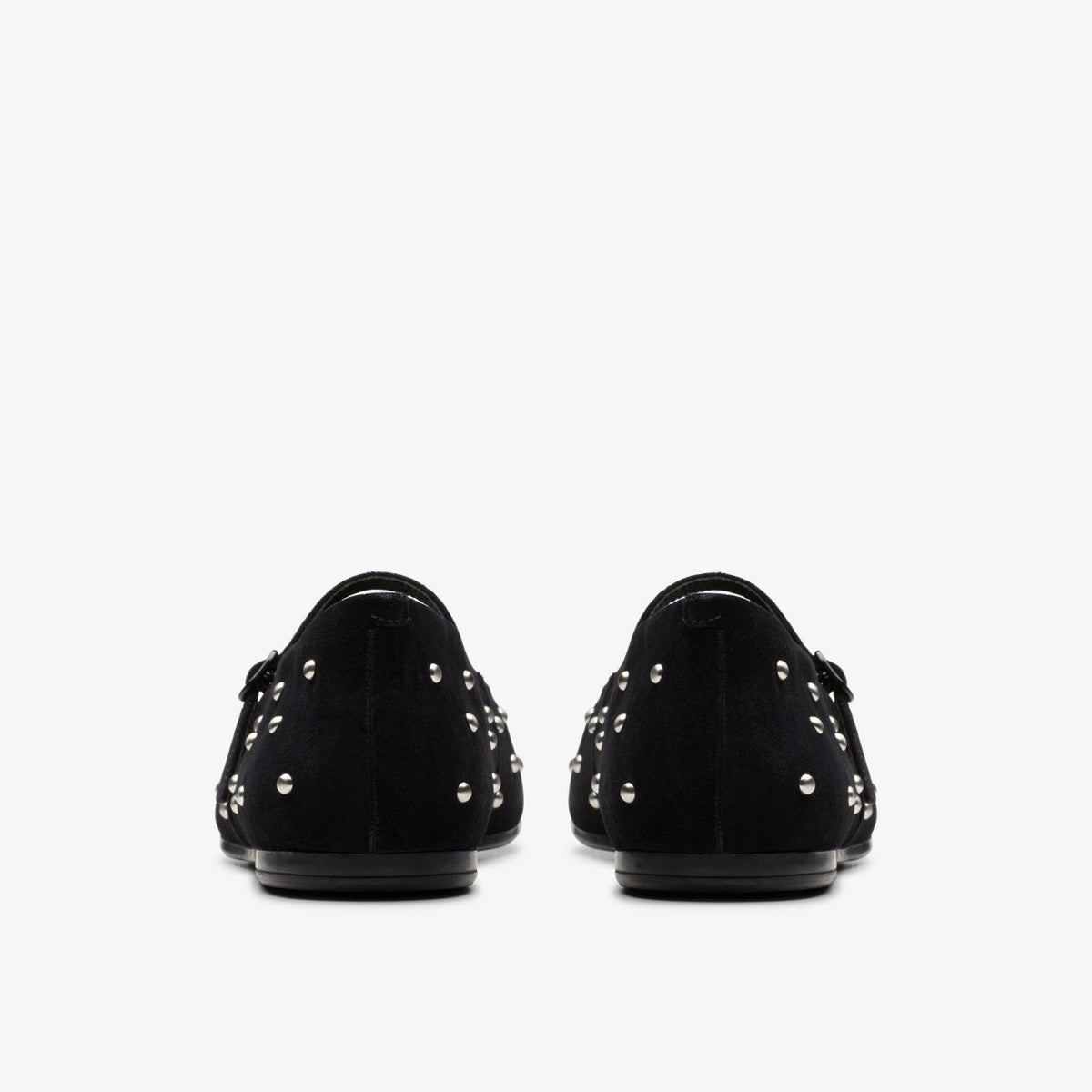 Clarks Women Livia Stud Black Suede
