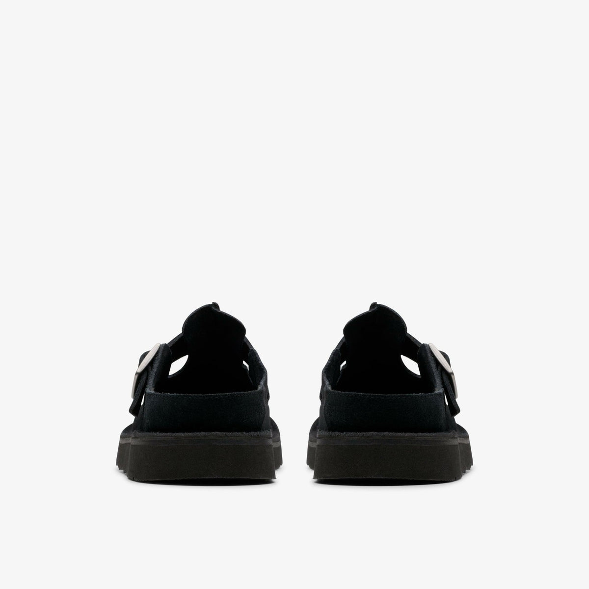 Clarks Women Solsbury Mule Black Suede
