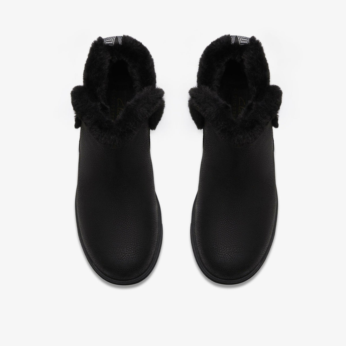 Clarks Women Brinkley Fur Black Combination