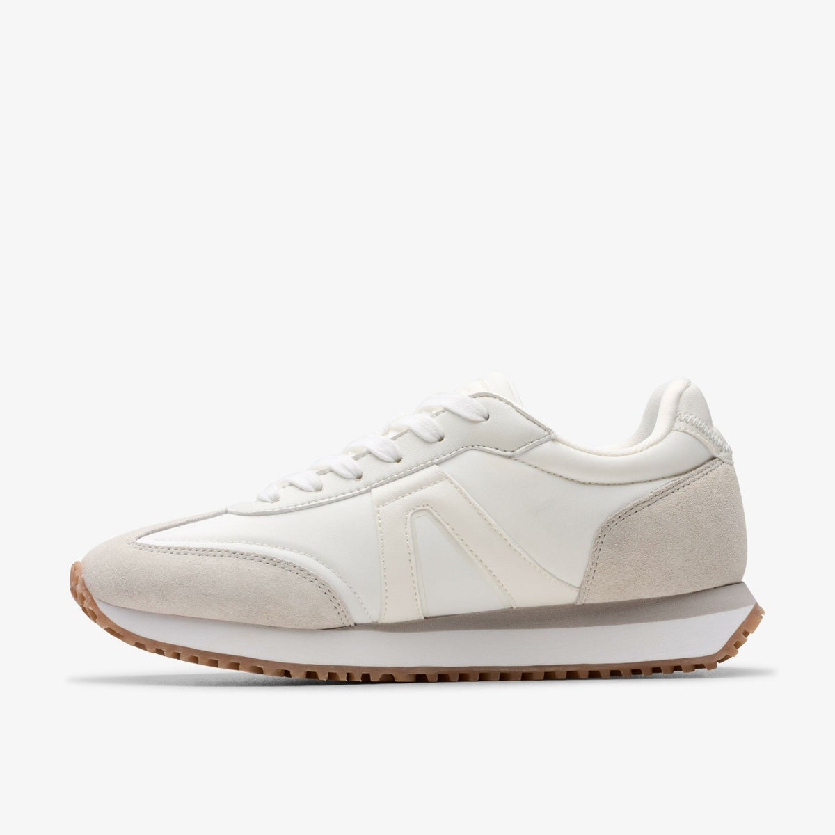 Clarks Women Calo Run White Combination