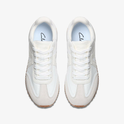 Clarks Women Calo Run White Combination