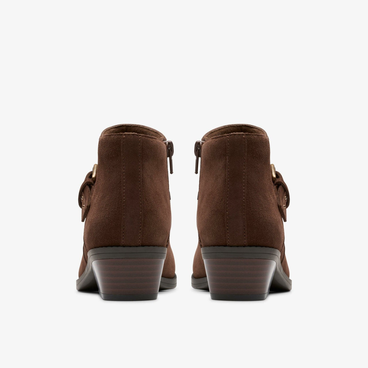 Clarks Women Danyelle Wish Brown Suede