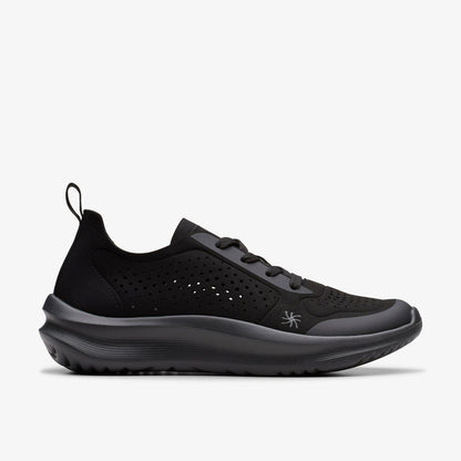 Clarks Women Solevana Tie Black