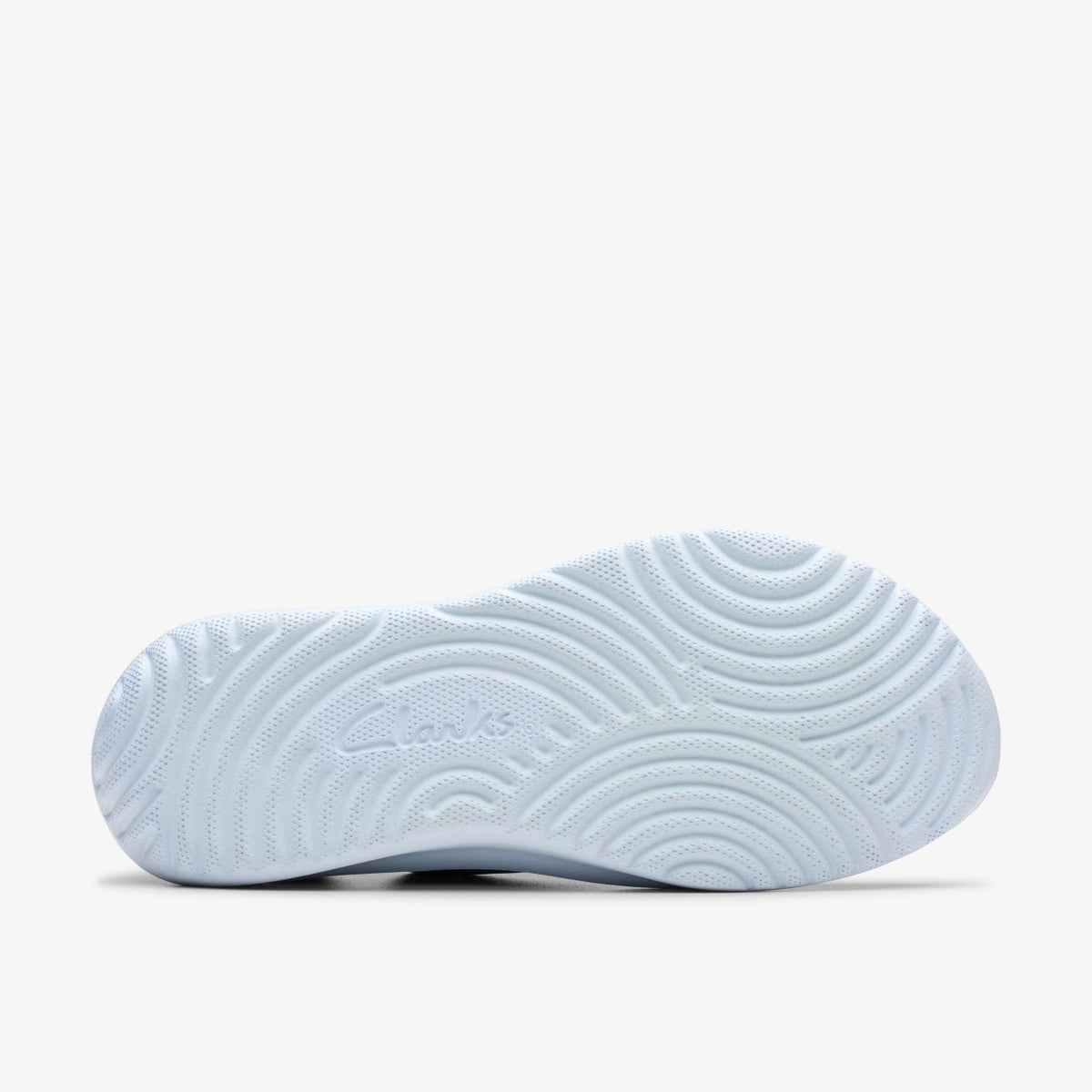Clarks Women Solevana Tie Light Blue