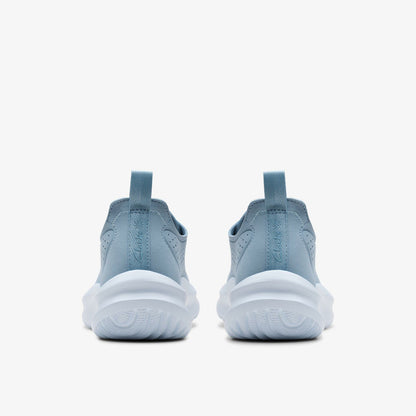 Clarks Women Solevana Tie Light Blue