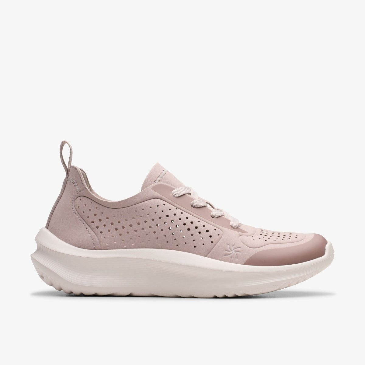 Clarks Women Solevana Tie Mauve Combination