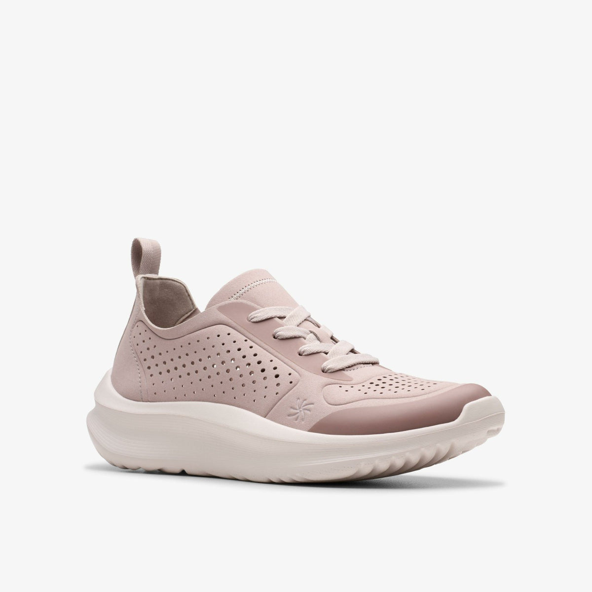 Clarks Women Solevana Tie Mauve Combination